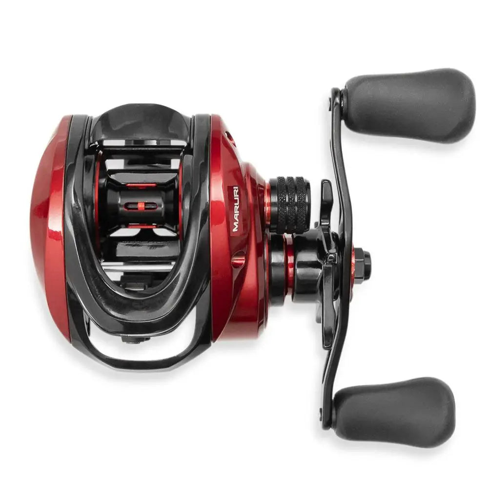 Carretilha Maruri Juice RH Red Drag 5kg Esquerda