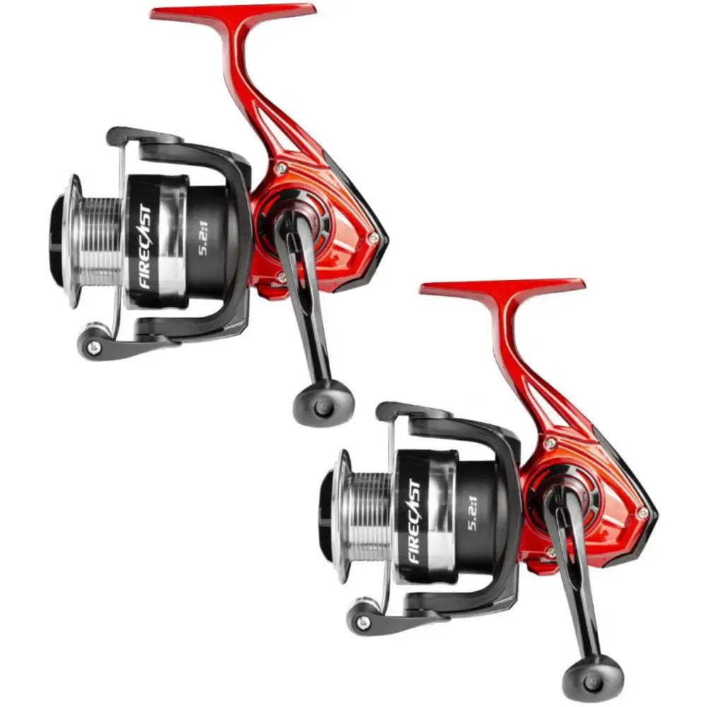 Kit 2 Molinete Marine Sports Zest Firecast 4000 Drag 5,5Kg