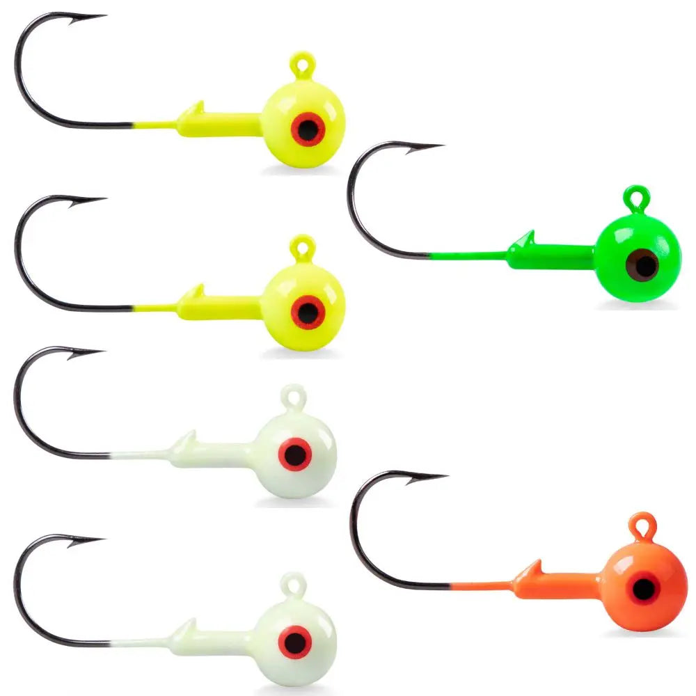 Jighead Maruri Colorido 10g - Caixa com 6 Unidades