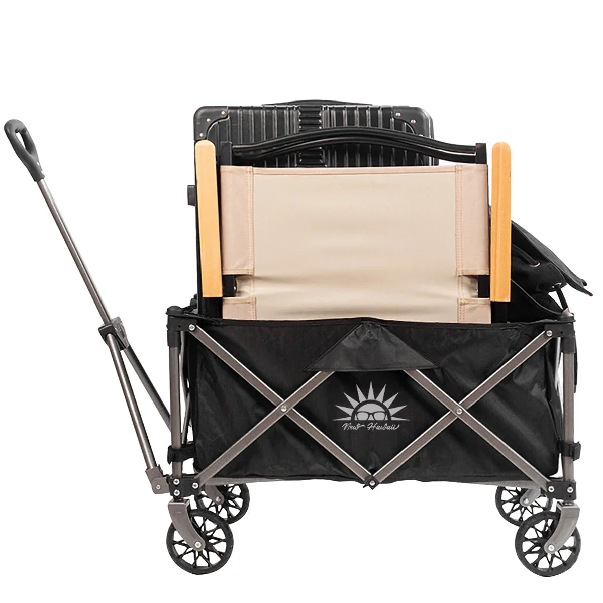 Carrinho de Carga Dobrável Multifuncional – 100kg de Capacidade