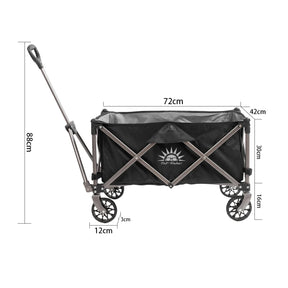 Carrinho de Carga Dobrável Multifuncional – 100kg de Capacidade