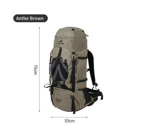 Mochila Naturehike 80L – Professional Mountain Backpack