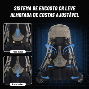 Mochila Naturehike 80L – Professional Mountain Backpack