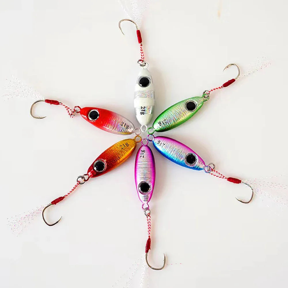 Micro jig Rosa Holográfico 5.5g | 10g | 17g | 21g
