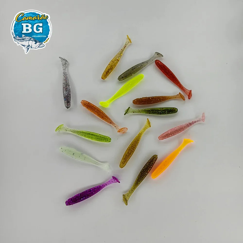 Kit 50 Shads BG 6,5cm