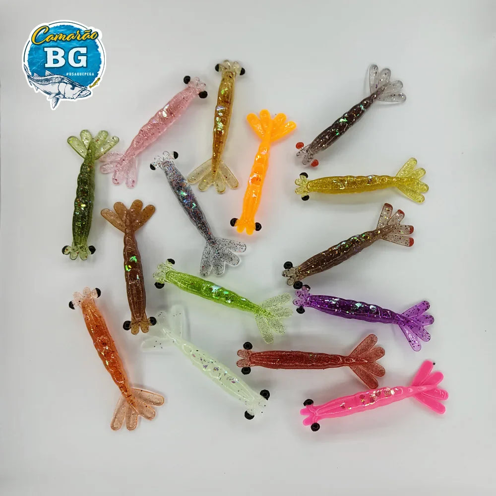 kit 30 Camarões BG 6cm (ultra light)